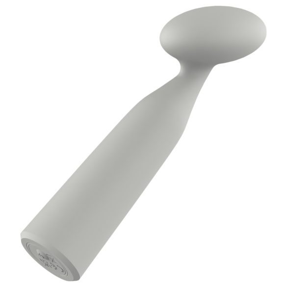 Nude Luna - mini wand vibratore ricaricabile - grigio