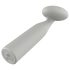 Nude Luna - mini wand vibratore ricaricabile - grigio