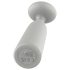 Nude Luna - mini wand vibratore ricaricabile - grigio