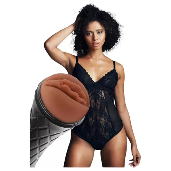 The Girl Next Door Marly - masturbatore realistico vagina - silicone - marrone