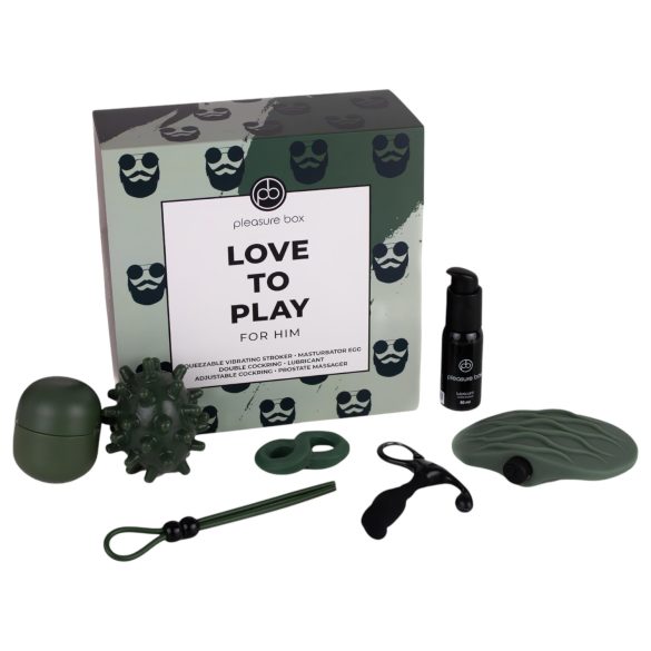 Scatola del Piacere Gioca con Amore - set masturbazione 6 pezzi