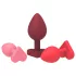 Dreamtoys Amour - set regalo per training anale (rosso)