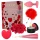 Dreamtoys Amour - set regalo con vibratore a forma di cuore (rosso)