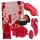 Dreamtoys Amour - set di vibratore indossabile con slip (rosso)