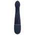 Goddess - vibratore coppia con testa flessibile (blu scuro)