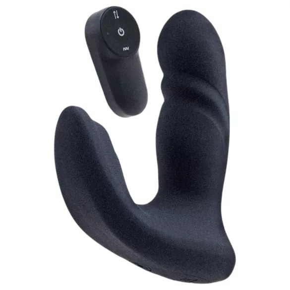 Dreamtoys Pulz - vibratore anale a spinta con telecomando (blu)