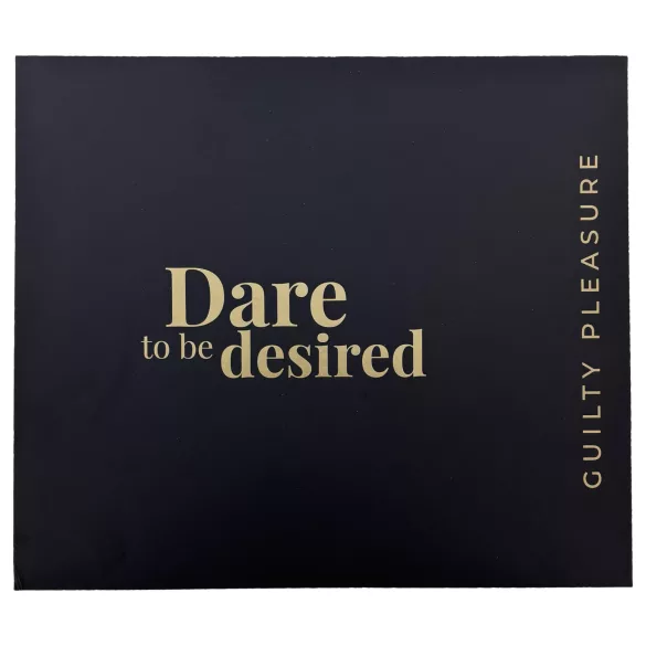 Guilty Pleasure Indulge - Set regalo BDSM per principianti (nero)