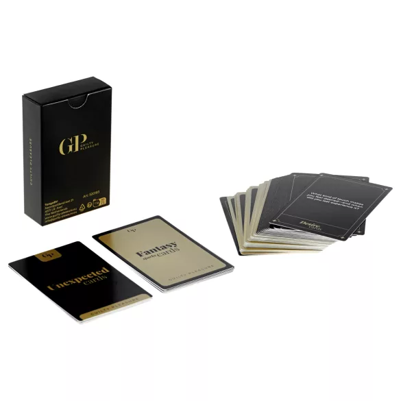 Guilty Pleasure Indulge - Set regalo BDSM per principianti (nero)