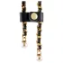 Guilty Pleasure Allure - set collare e catena per il corpo (nero)