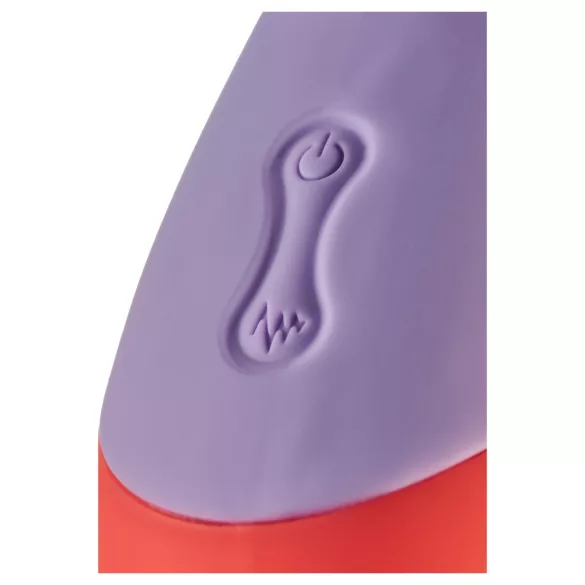 Dreamtoys Love Signal - vibratore con braccio per clitoride (viola)