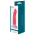 Dreamtoys Love Signal - dildo in silicone bicolore medio (rosso)
