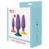 Dreamtoys Love Signal - set di plug anali (viola)