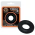 Kiotos - spesso anello fallico in silicone S (nero)