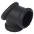 Kiotos - allungapenis e allungascroto in silicone (nero)