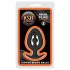 Kiotos - plug anale in silicone con dilatatore S (nero)