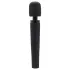 Pixey Deluxe Black Velvet - vibratore wand M (nero)