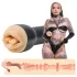 Kiiroo Feel Leigh Raven - bocca artificiale con lingua tagliata (color carne)