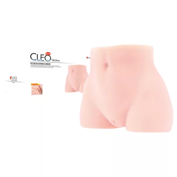Kokos Cleo - masturbatore realistico a torso - vagina artificiale color naturale