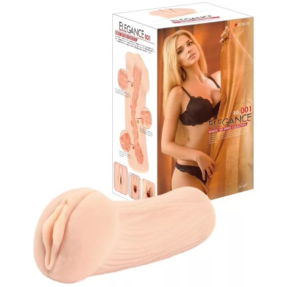 Kokos Elegance 01 - masturbatore realistico vagina artificiale - colore naturale