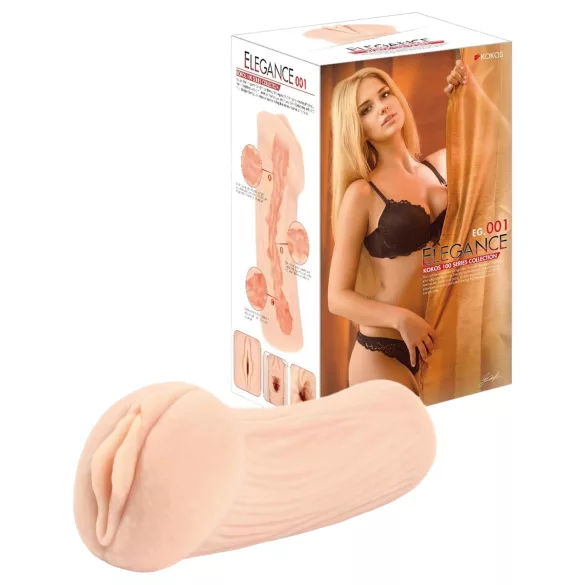 Kokos Elegance 01 - masturbatore realistico vagina artificiale - colore naturale