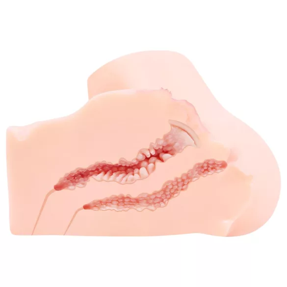 Onahole al cocco - masturbatore a torso realistico (color carne)