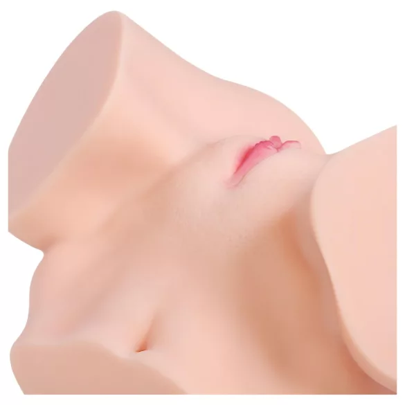 Onahole al cocco - masturbatore a torso realistico (color carne)