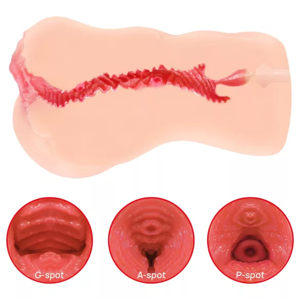 Kokos Onahole 001 XL - masturbatore vaginale realistico (color carne)