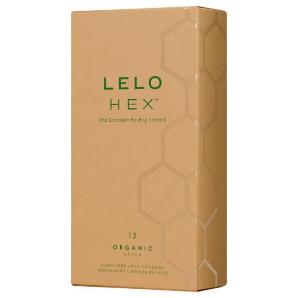 LELO Hex Organic - preservativi ultra sottili lattice naturale 12 pezzi
