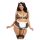 Abito Cameriera Taglie Forti Dreamgirls in Rete Trasparente (XL-XXL)