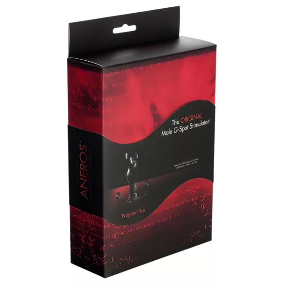 Aneros Black Ice - dildo prostata ergonomico - nero
