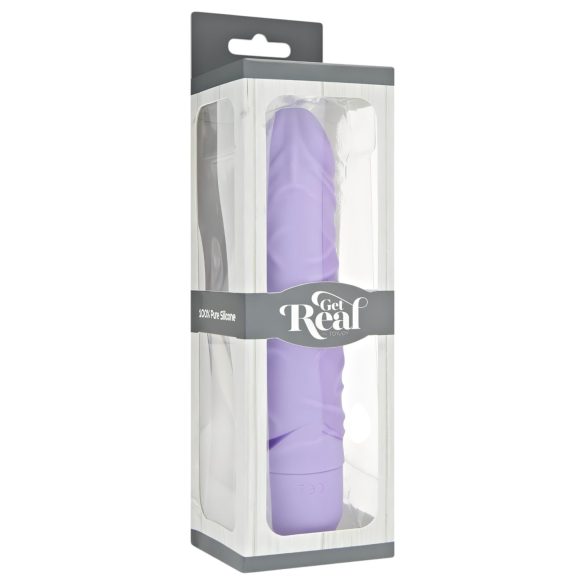 Classic Get Real - vibratore realistico in silicone - viola