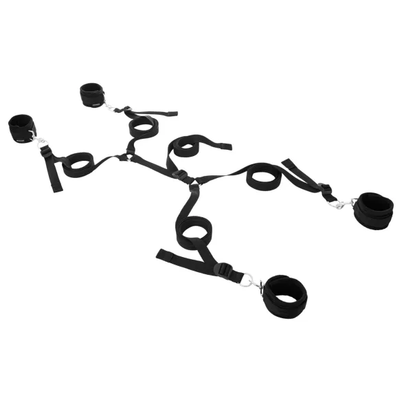 Sportsheets - set bondage da letto - nero