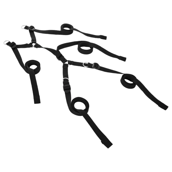 Sportsheets - set bondage da letto - nero