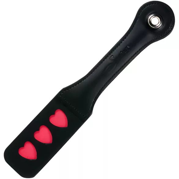 Sportsheets Impression - Paletta a cuore in pelle (nero)