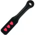 Sportsheets Impression - Paletta a cuore in pelle (nero)