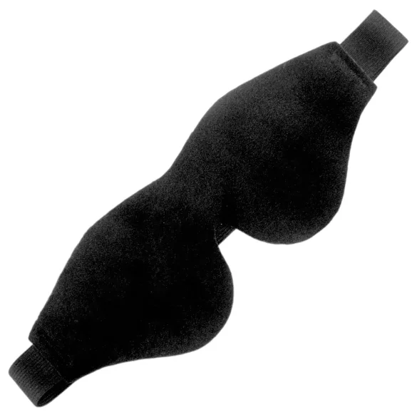 Sportsheets - maschera per occhi morbida ed elastica - nero