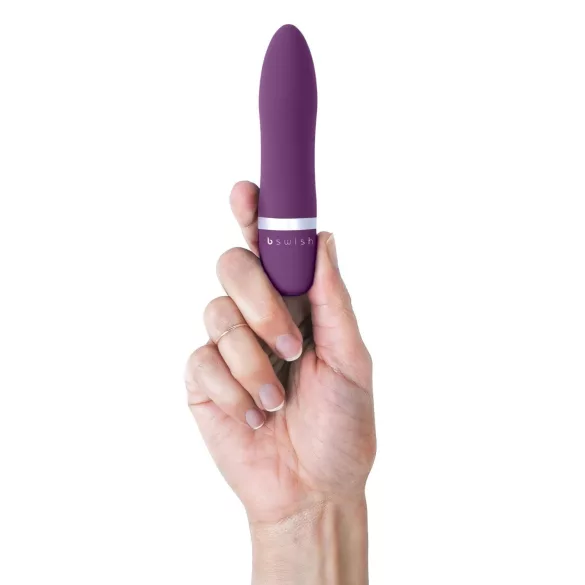B SWISH Bcute Classic - mini vibratore impermeabile - silicone viola