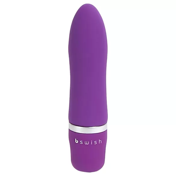 B SWISH Bcute Classic - mini vibratore impermeabile - silicone viola