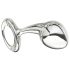 Njoy - plug anale grande - metallo argento
