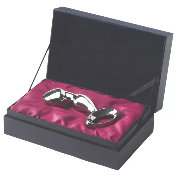 Njoy Pfun Plug - dildo prostata in metallo - argento