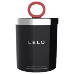 LELO - candela da massaggio - melograno e pepe nero - 150g