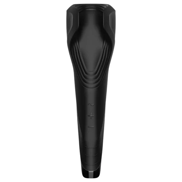 Satisfyer Men Wand - vibratore glande ricaricabile impermeabile nero