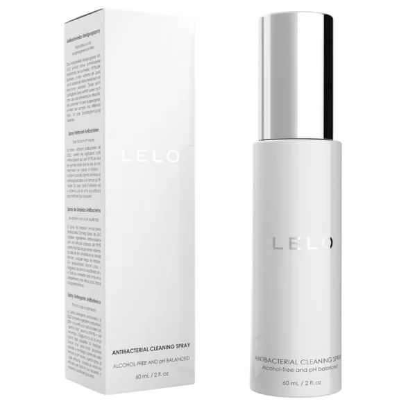LELO - spray igienizzante antibatterico e detergente - 60 ml
