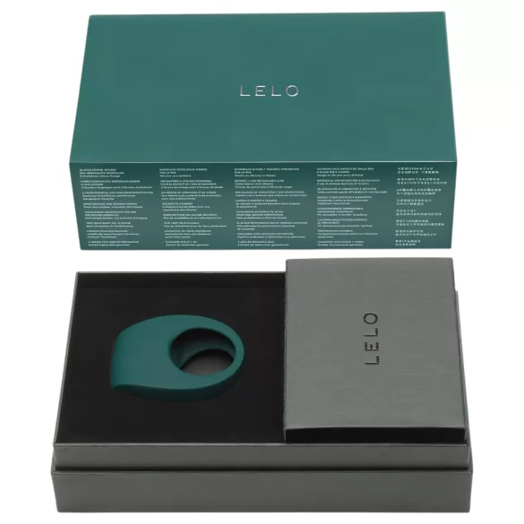 LELO - anello fallico vibrante ricaricabile - silicone verde