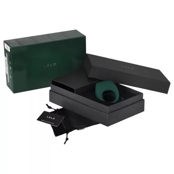 LELO - anello fallico vibrante ricaricabile - silicone verde