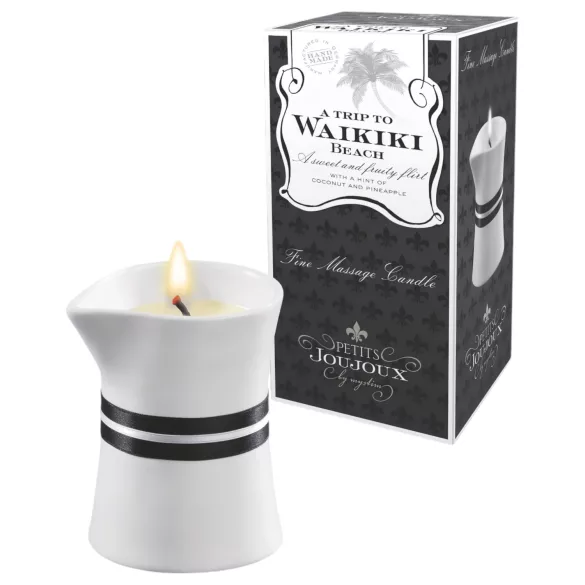Petits Joujoux Waikiki - candela da massaggio - cocco ananas - 120ml