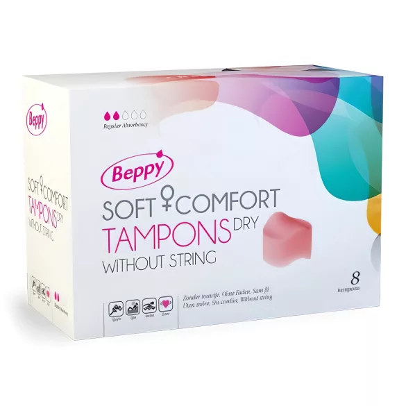Beppy - tampon asciutto - confezione da 8 pezzi