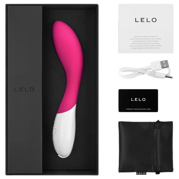 LELO Mona 2 - vibratore curvo - silicone rosa