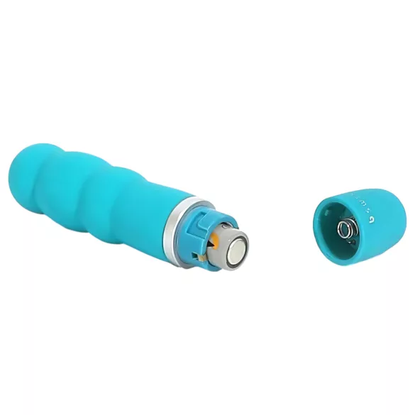 B SWISH Bcute Pearl - vibratore impermeabile con perle - turchese