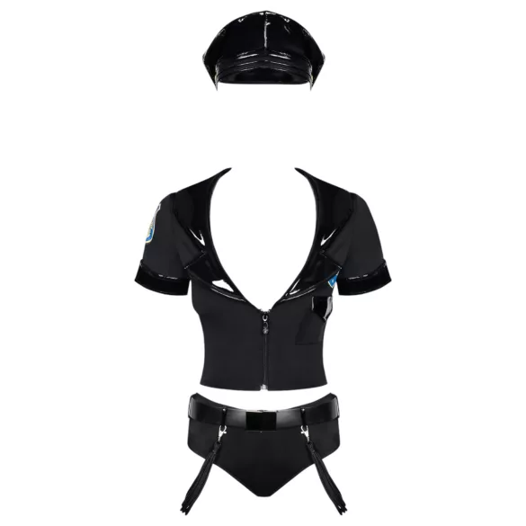 Obsessive Police - costume poliziotta donna - completo S/M